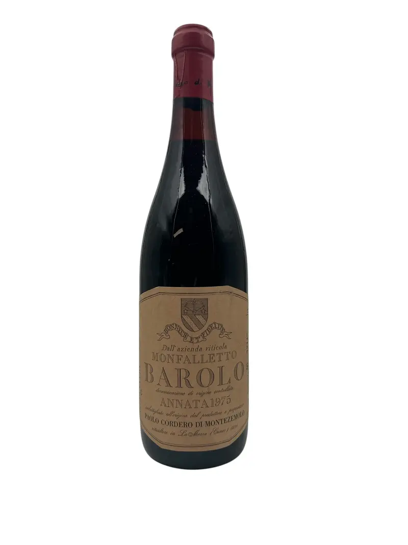Barolo Paolo Cordero Montezemolo 1975
