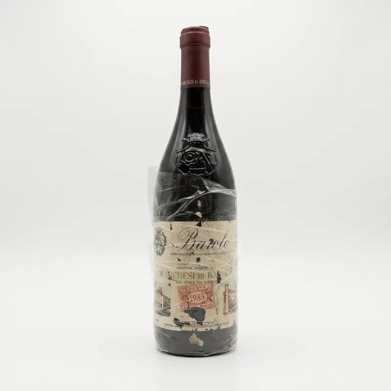 Barolo Riserva Marchesi di Barolo 1985 Dålig etikett