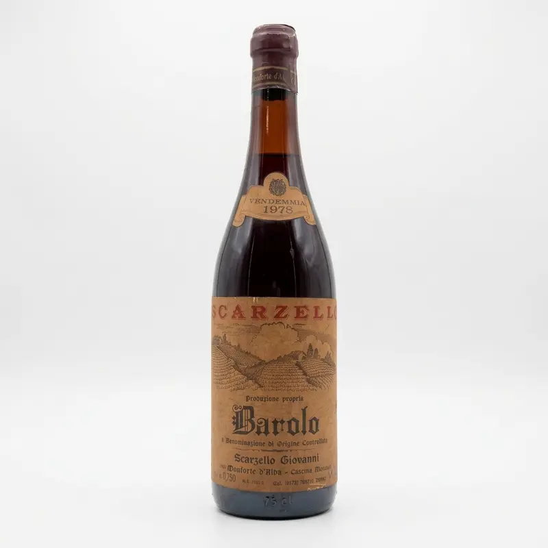 Barolo Scarzello Giovanni 1978