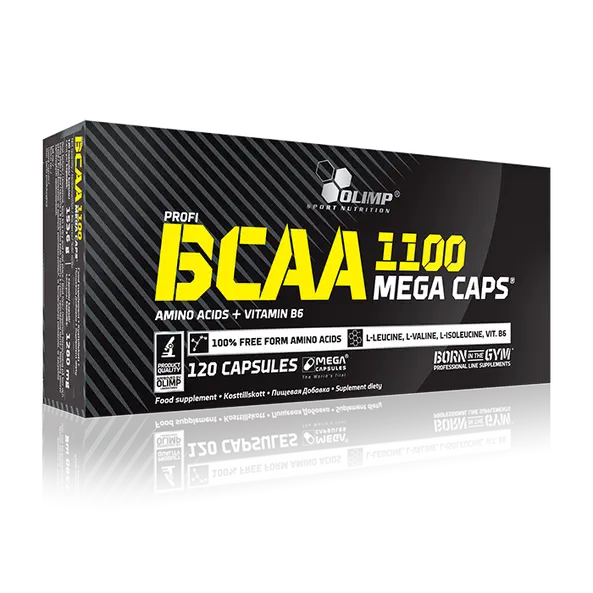 BCAA Mega Caps 120 kapslar