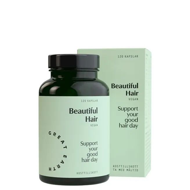 Beautiful Hair Kosttillskott 120 kapslar