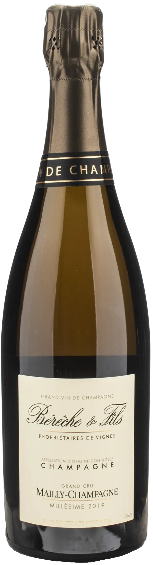 Bereche Champagne Grand Cru Mailly Extra Brut 2019