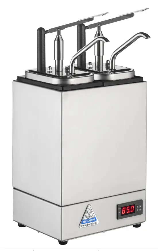 Bereila NEO - Dispenser Bain-Marie med 2 pumpar