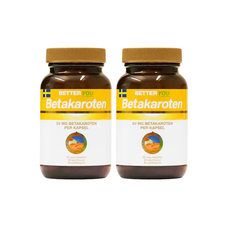 Betakaroten Ekonomipack 50mg 2x50k