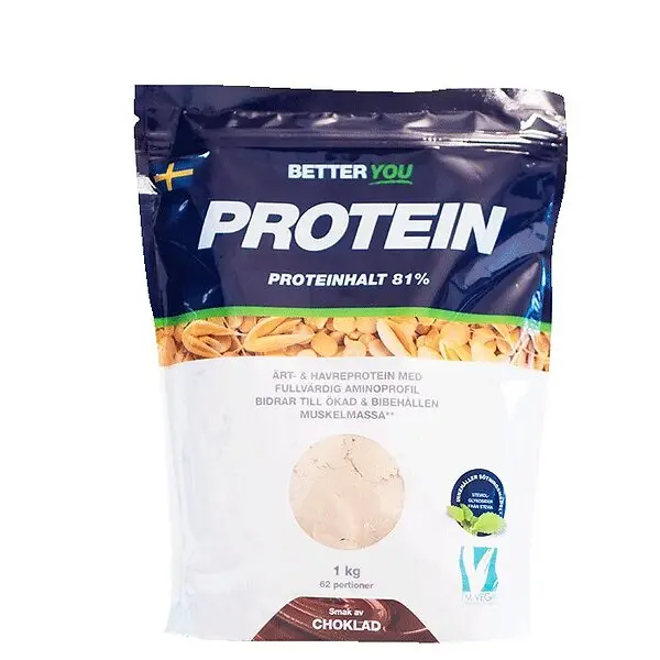 Better You Ärt-Havreprotein 1kg Choklad