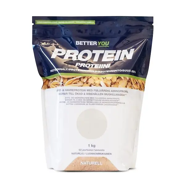 Better You Ärt-Havreprotein 1kg Naturell