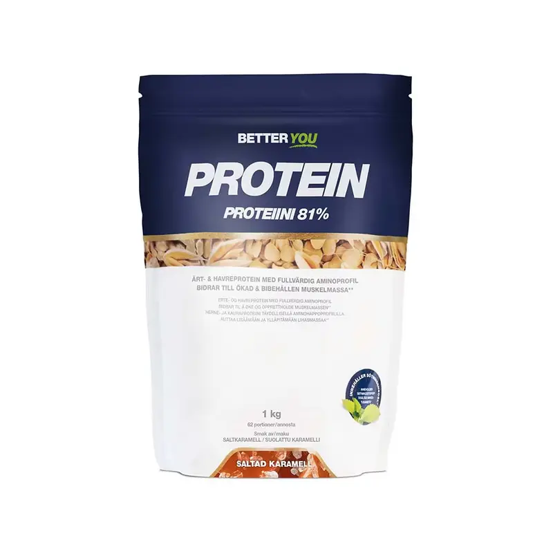 Better You Ärt-Havreprotein 1kg Salted Caramel