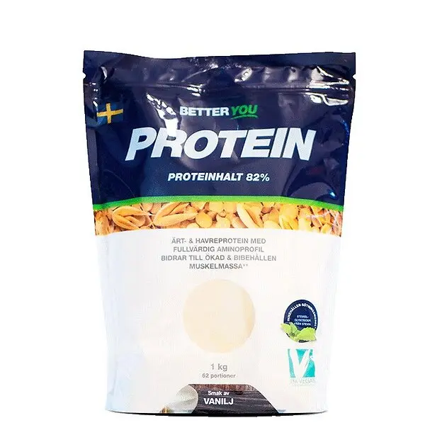 Better You Ärt-Havreprotein 1kg Vanilj