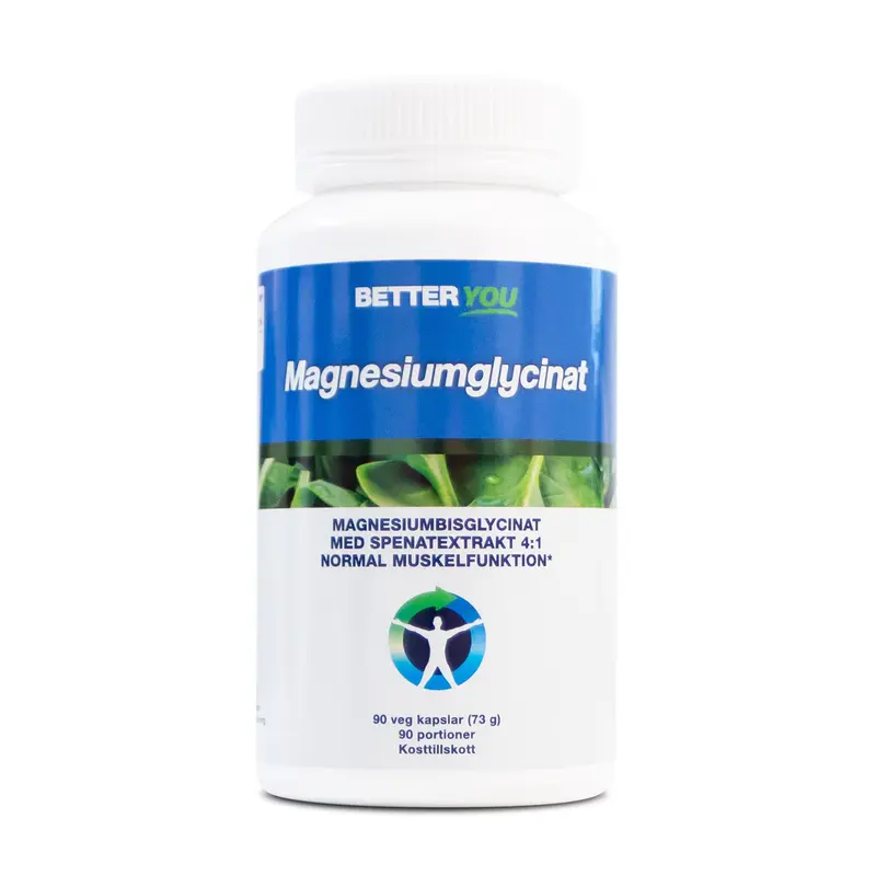Better you Magnesiumglycinat 90veg kapslar
