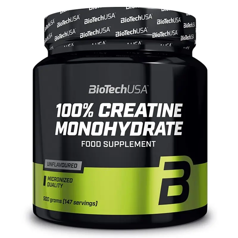 BiotechUSA 100% Creatine Monohydrat 500g
