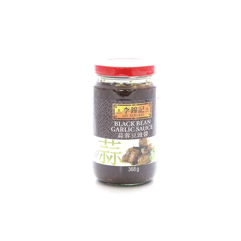 Black Bean Garlic sås 368g LKK 李锦记蒜香黑豆酱 368g