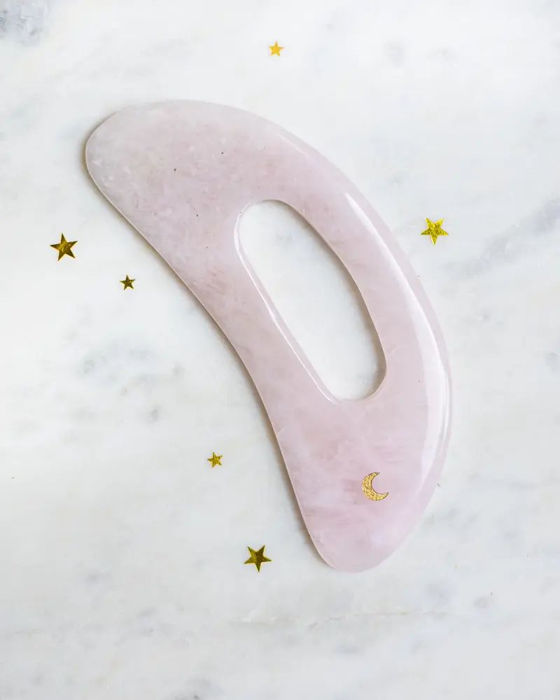 Body Gua Sha Rosenkvarts