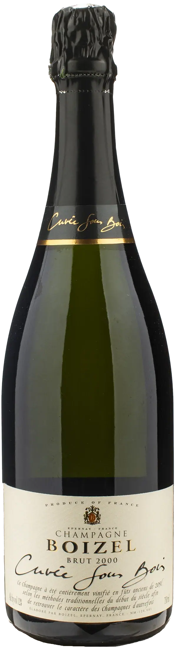 Boizel Champagne Cuvee Sous Bois Brut 2000