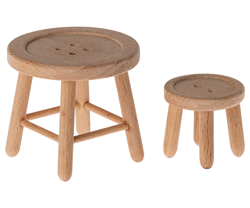 Bord och stol set - maileg mus