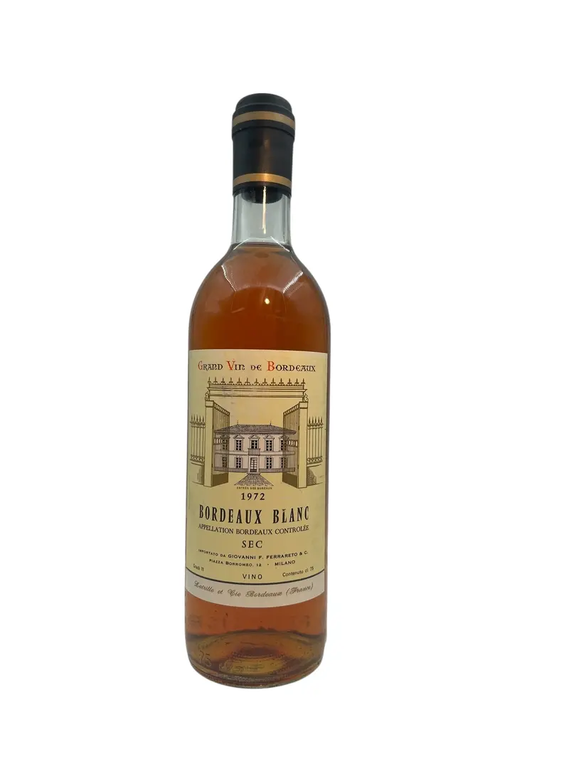 Bordeaux Blanc 1972 Sec