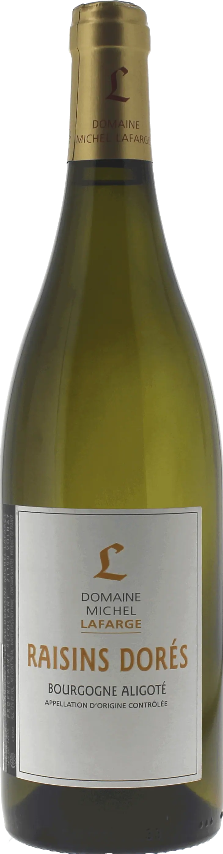 Bourgogne Aligoté Raisins Dorés Domaine Lafarge, 2022