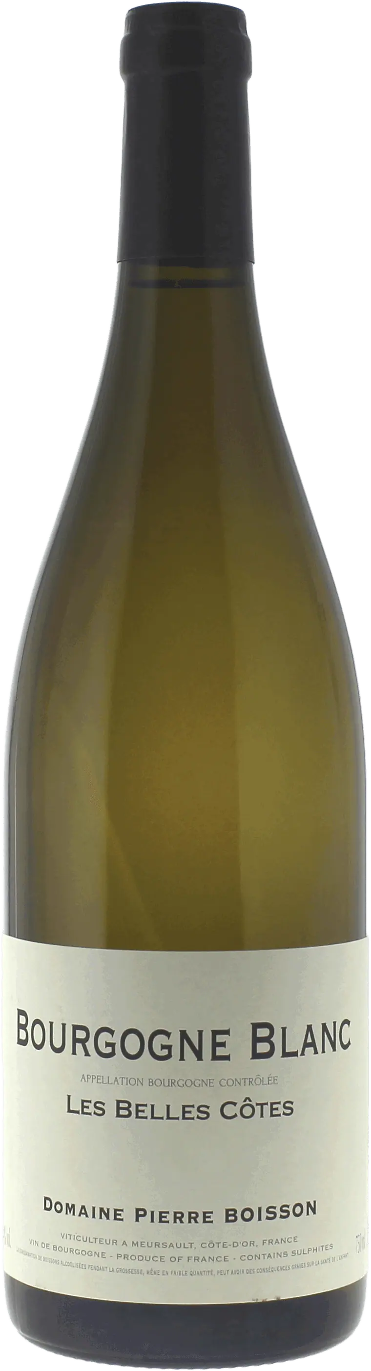 Bourgogne Blanc Les Belles Côtes Boisson Pierre, 2020