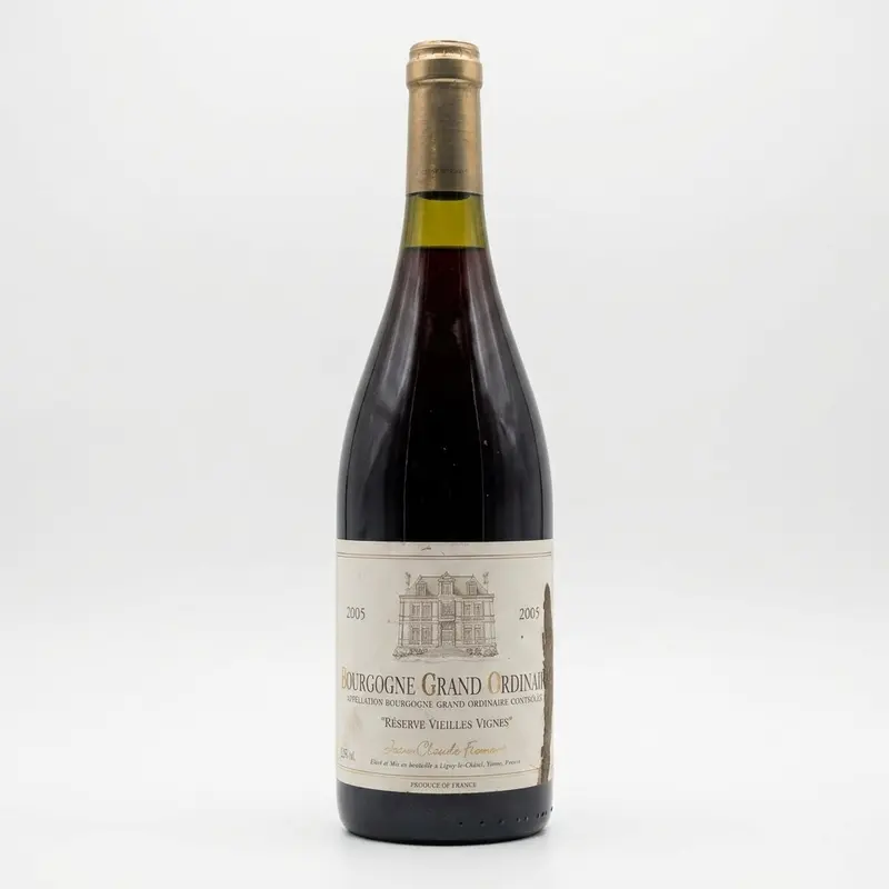 Bourgogne Grand Ordinaire Réserve Vieilles Vignes Jean-Claude Fromont 2005