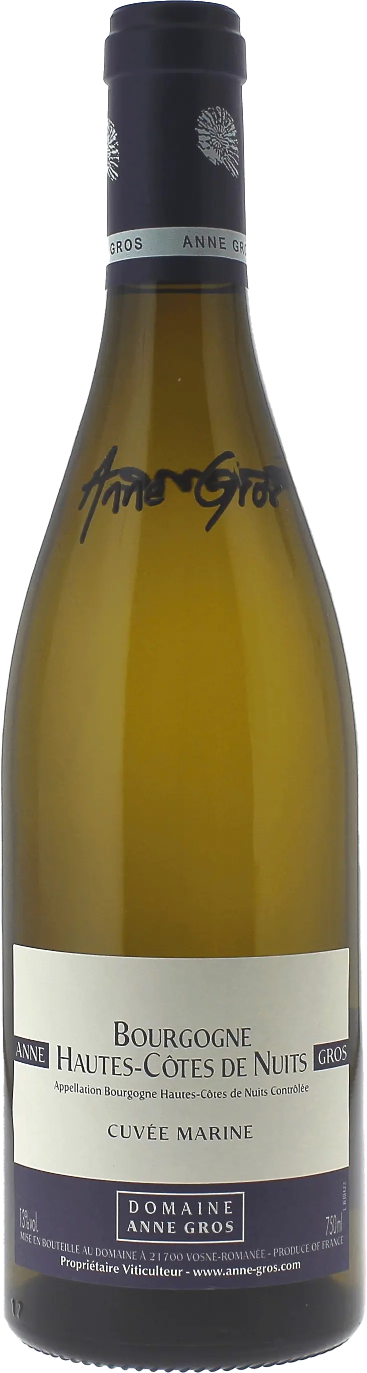 Bourgogne Hautes Cotes De Nuits Cuvée Marine Blanc Domaine Gros Anne - Magnum 1,5L, 2018