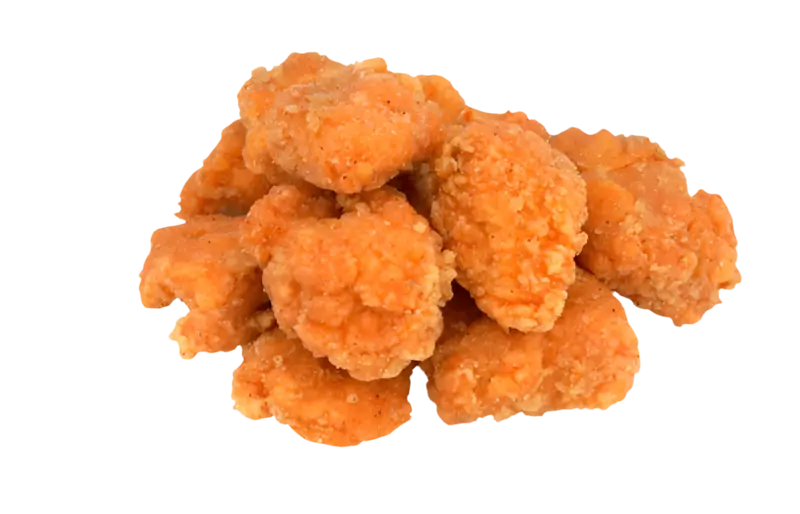 Buffalo Popcorn Chicken Bites