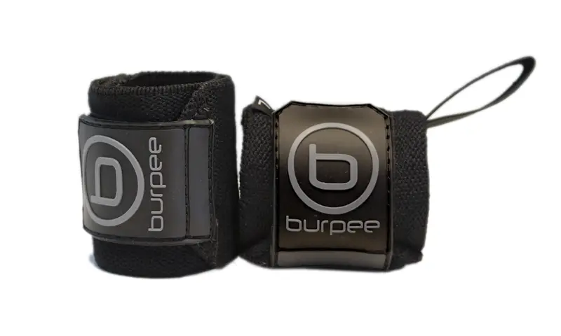 Burpee Wrist Wraps Black