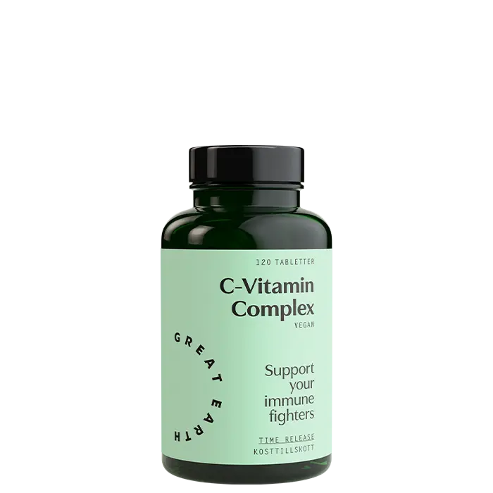 C-vitamin Complex Vegansk 120 tabletter