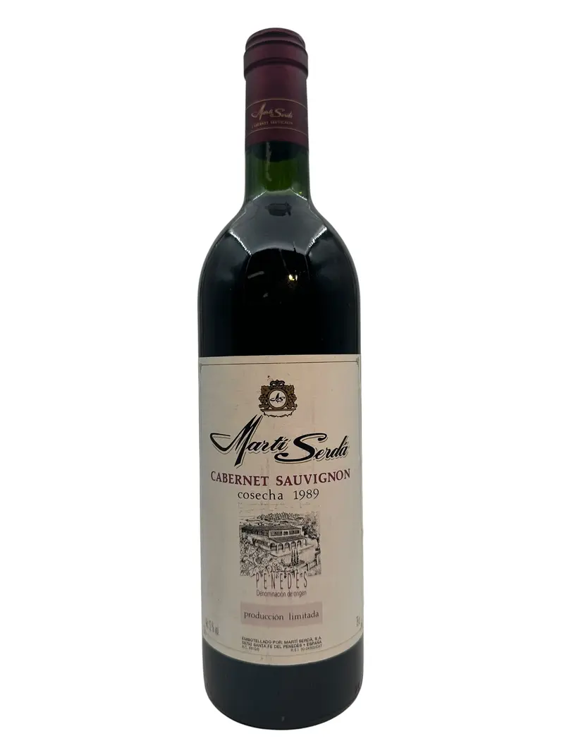 Cabernet Sauvignon Martí Serdà 1989
