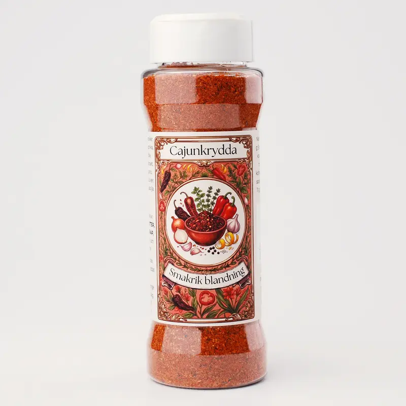 Cajunkrydda - Allkrydda - Het & Smakrik - 130 g