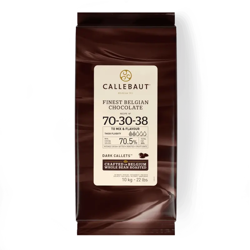 Callebaut 70-30-38 Mörk Choklad 70,5% 10kg