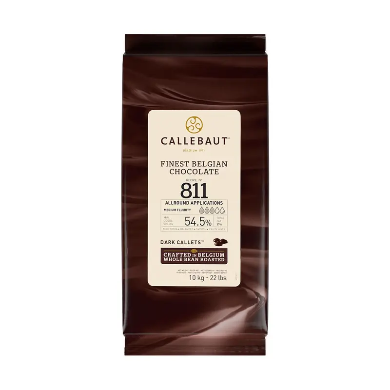 Callebaut 811 Mörk Choklad 54,5% 10kg