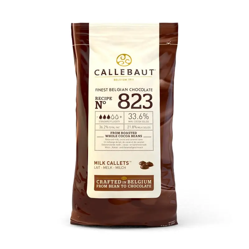 Callebaut 823 Mjölkchoklad 33,6% 1kg