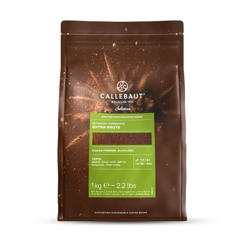 Callebaut Botanical Extra Brute Kakaopulver 1kg