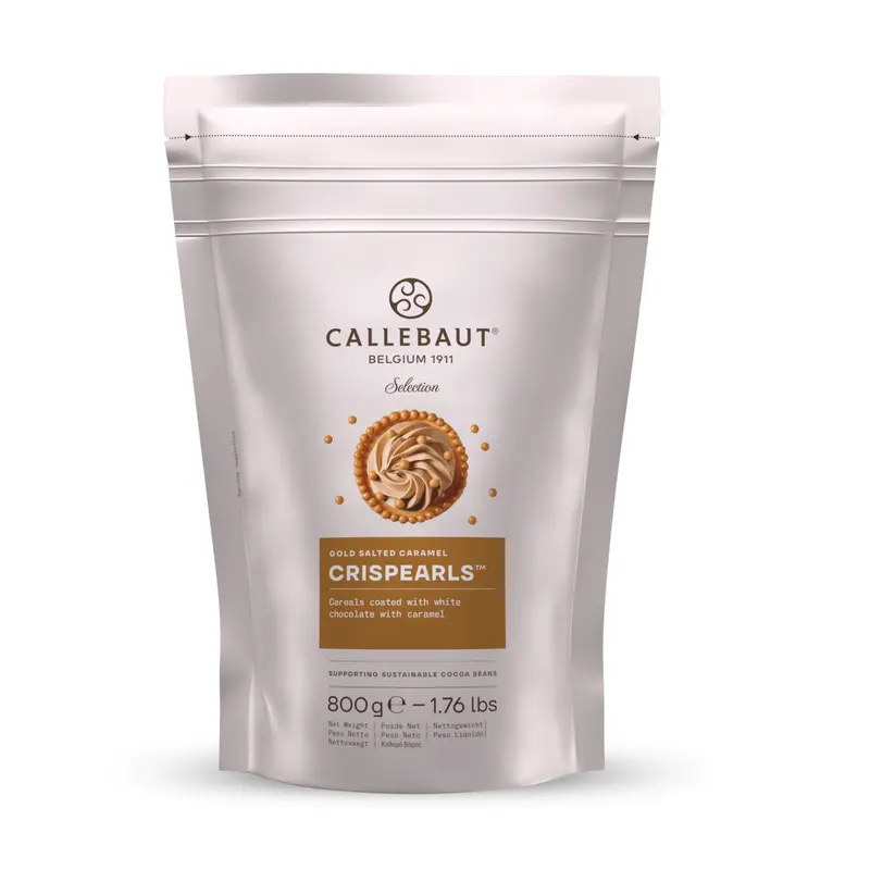 Callebaut Gold Salted Caramel Crispearls 800g