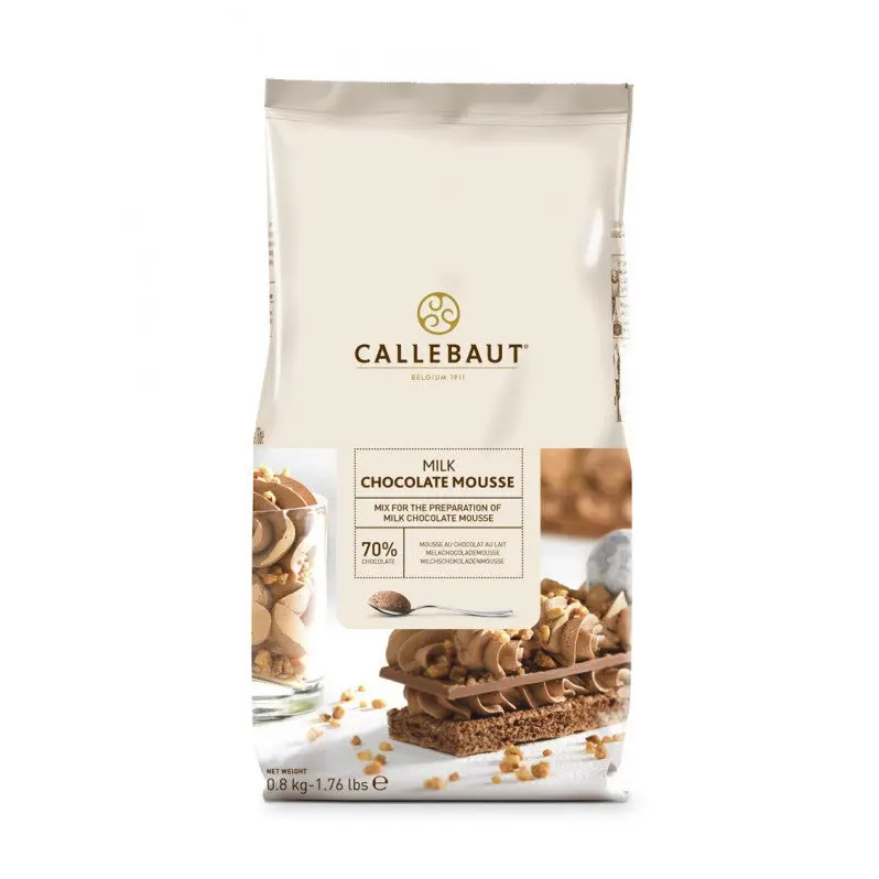 Callebaut Mjölkchokladmousse Mix 800g