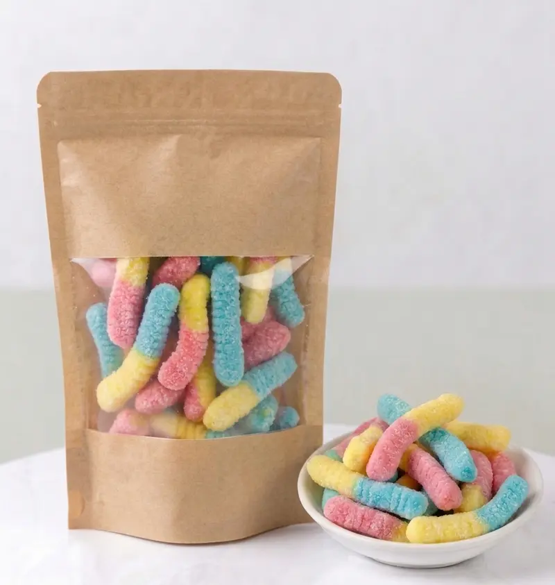 Candéa Frystorkade Larver 55g  - Krispig Snacks