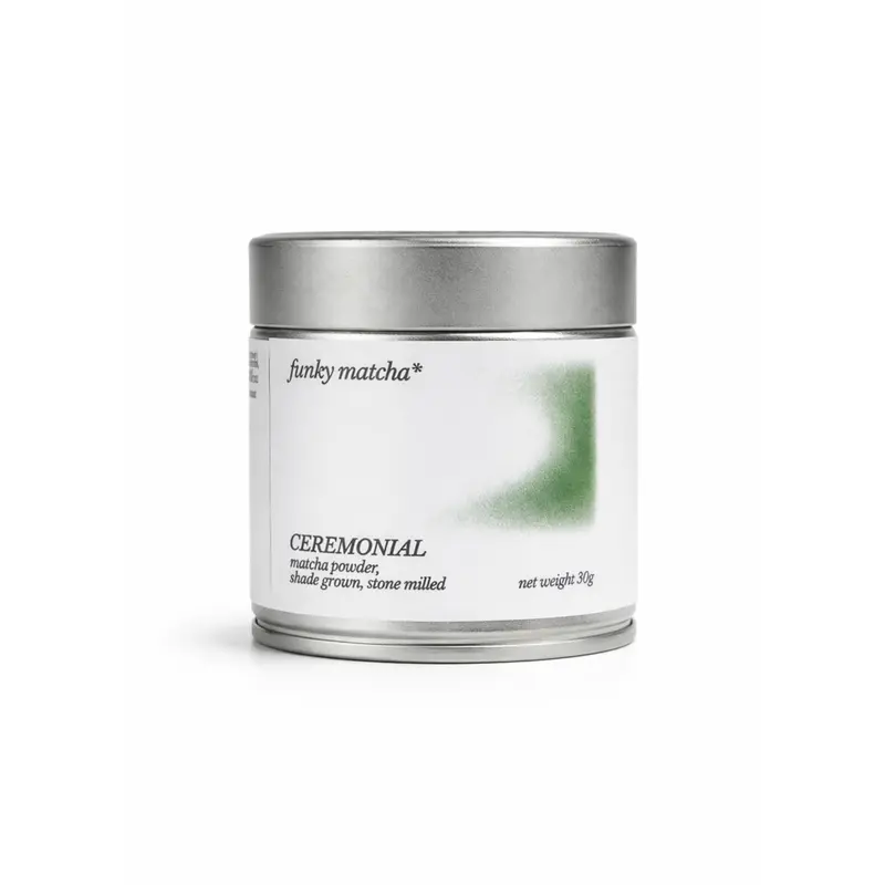 Ceremonial Grade Matcha Powder - 30g Tin