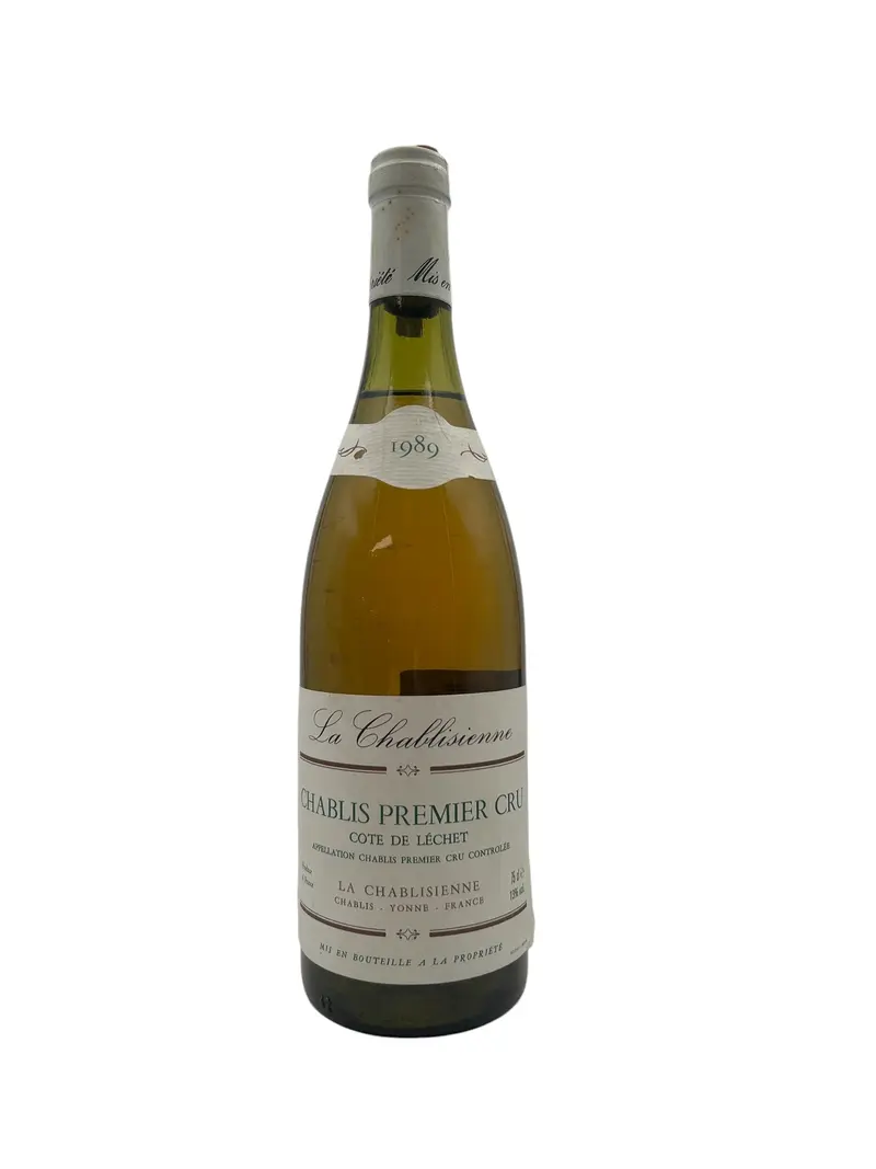Chablis La Chablisienne 1989 Cote de Lechet
