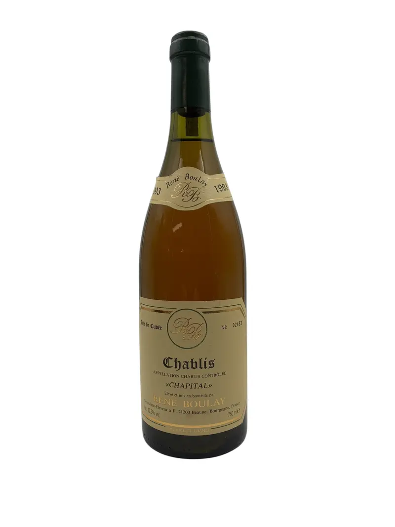 Chablis René Boulay 1993 Chapital