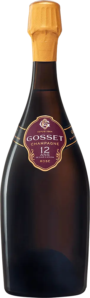 Champagne Gosset, 12 Ans de Cave Rosé