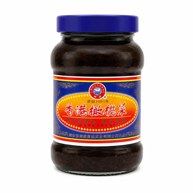 Chaoi Sheng Marienrade Oliver med senapsblad  450g