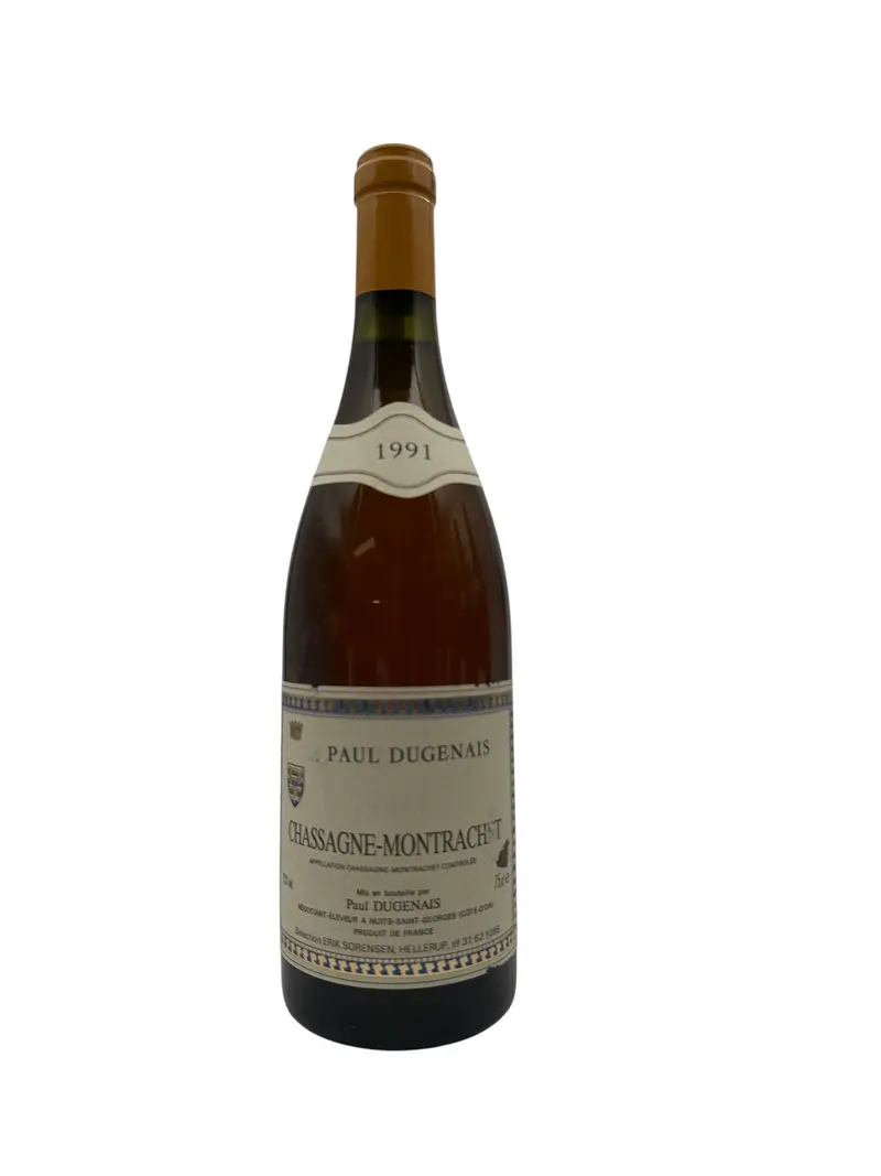 Chassagne-Montrachet 1991 poul Dugenais Bourgogne