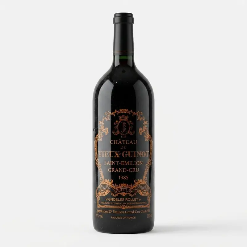 Château du Vieux-Guinot Saint Émilion Grand Cru 1985 magnum 1,5L
