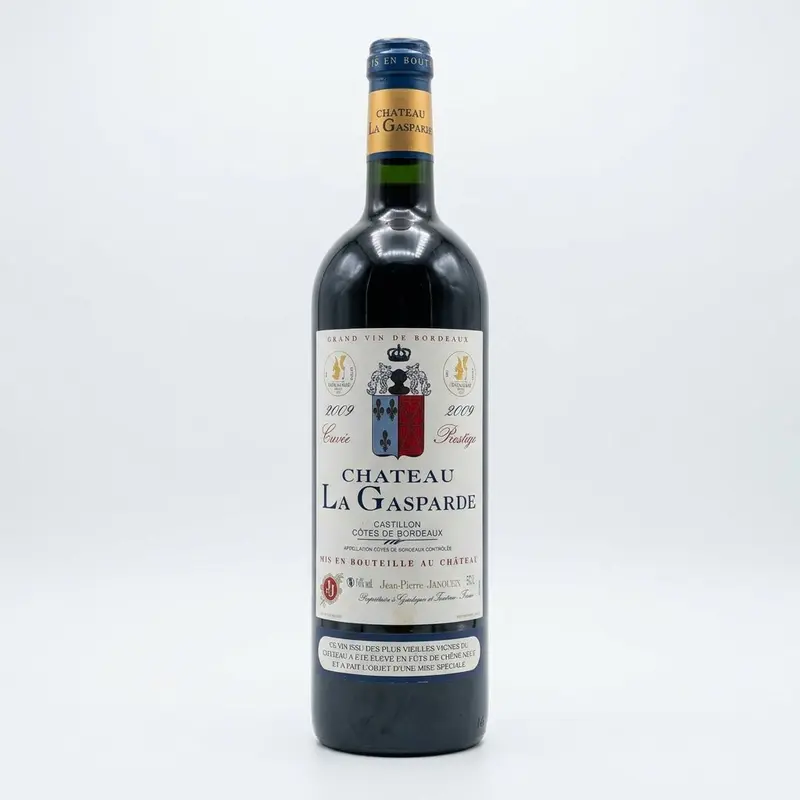 Château La Gasparde Cuvée Prestige Côtes de Castillon Jean-Pierre Janoueix 2009