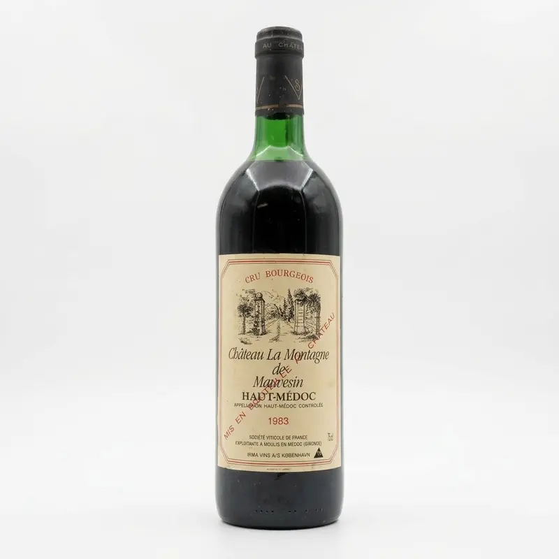 Château La Montagne de Mauvesin Haut Médoc Cru Bourgeois 1983