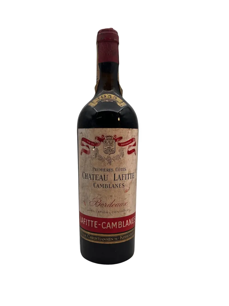 Chateau Lafitte Chamblanes 1955