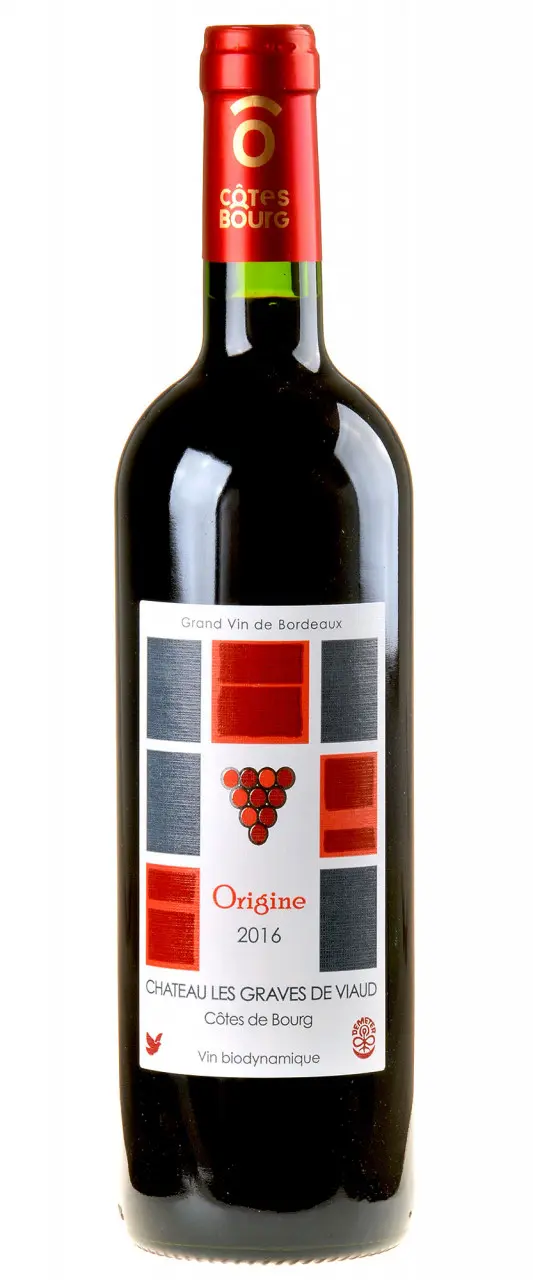 Château les Graves de Viaud Côtes de Bourg Cuvée Origine Bio 2016