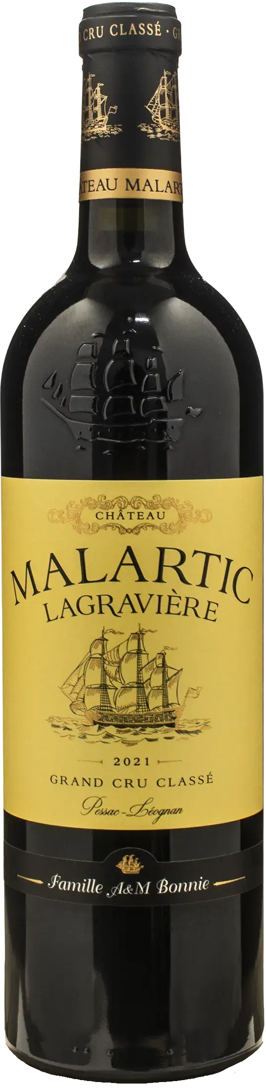 Chateau Malartic Lagraviere Pessac Leognan Grand Cru Classe des Graves Rouge 2021