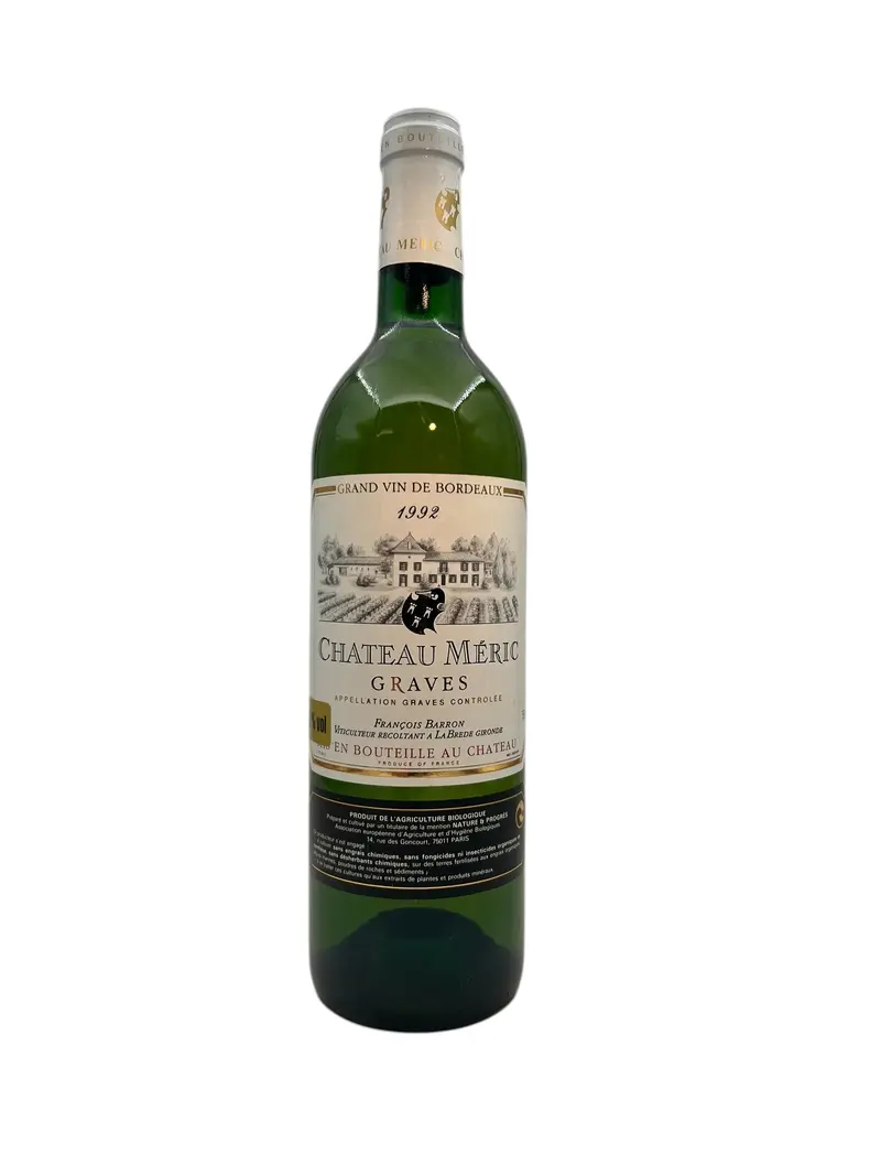 Chateau Meric Graves 1992 vitt vin