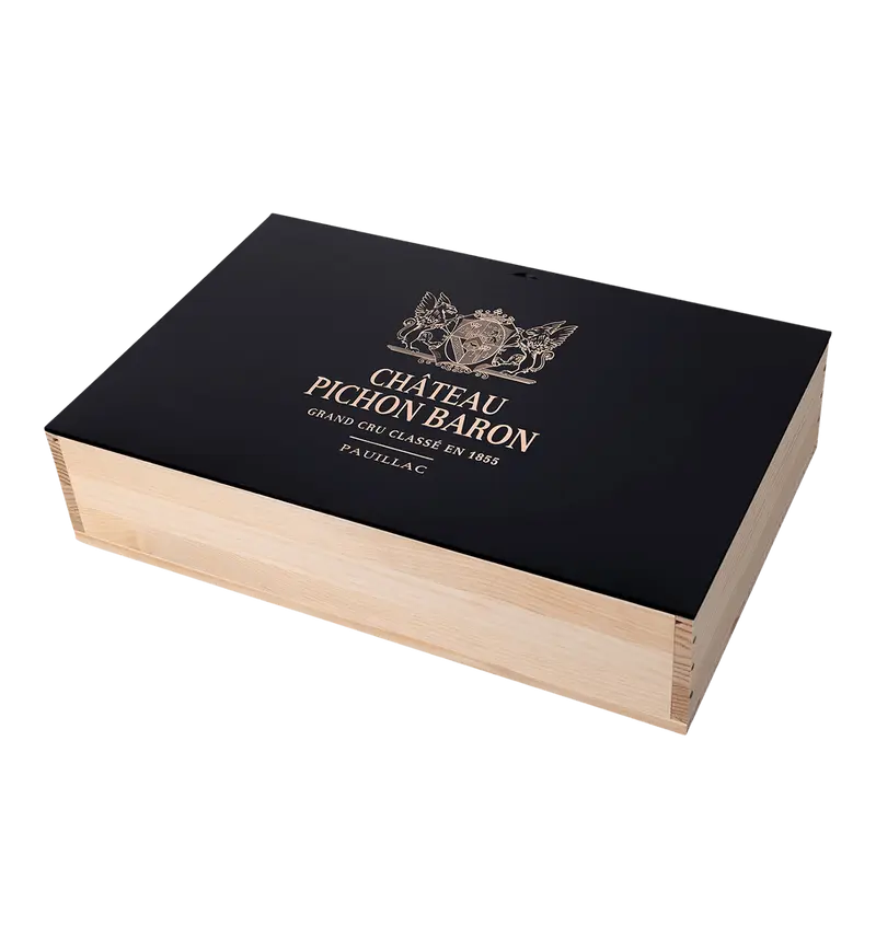 Château Pichon-Longueville au Baron de Pichon-Longueville Black Giftbox 2014, 2015, 2016