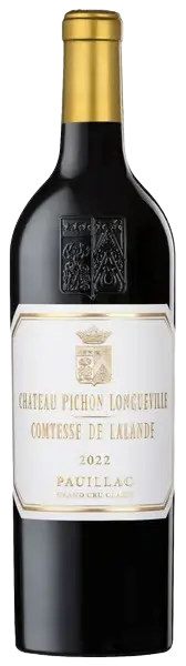 Château Pichon Longueville Comtesse de Lalande, Pichon Comtesse de Lalande, 2022